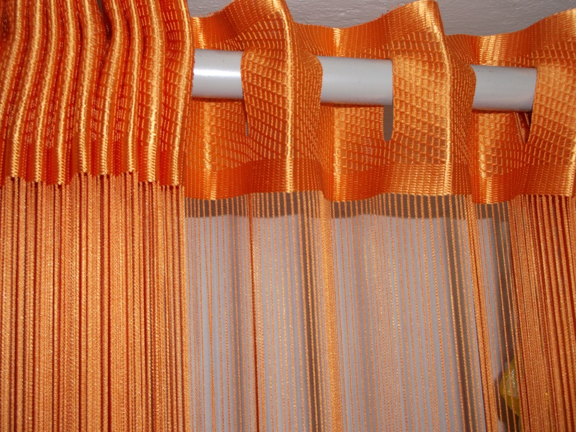 Hladké šnúrky-oranžové-120 150