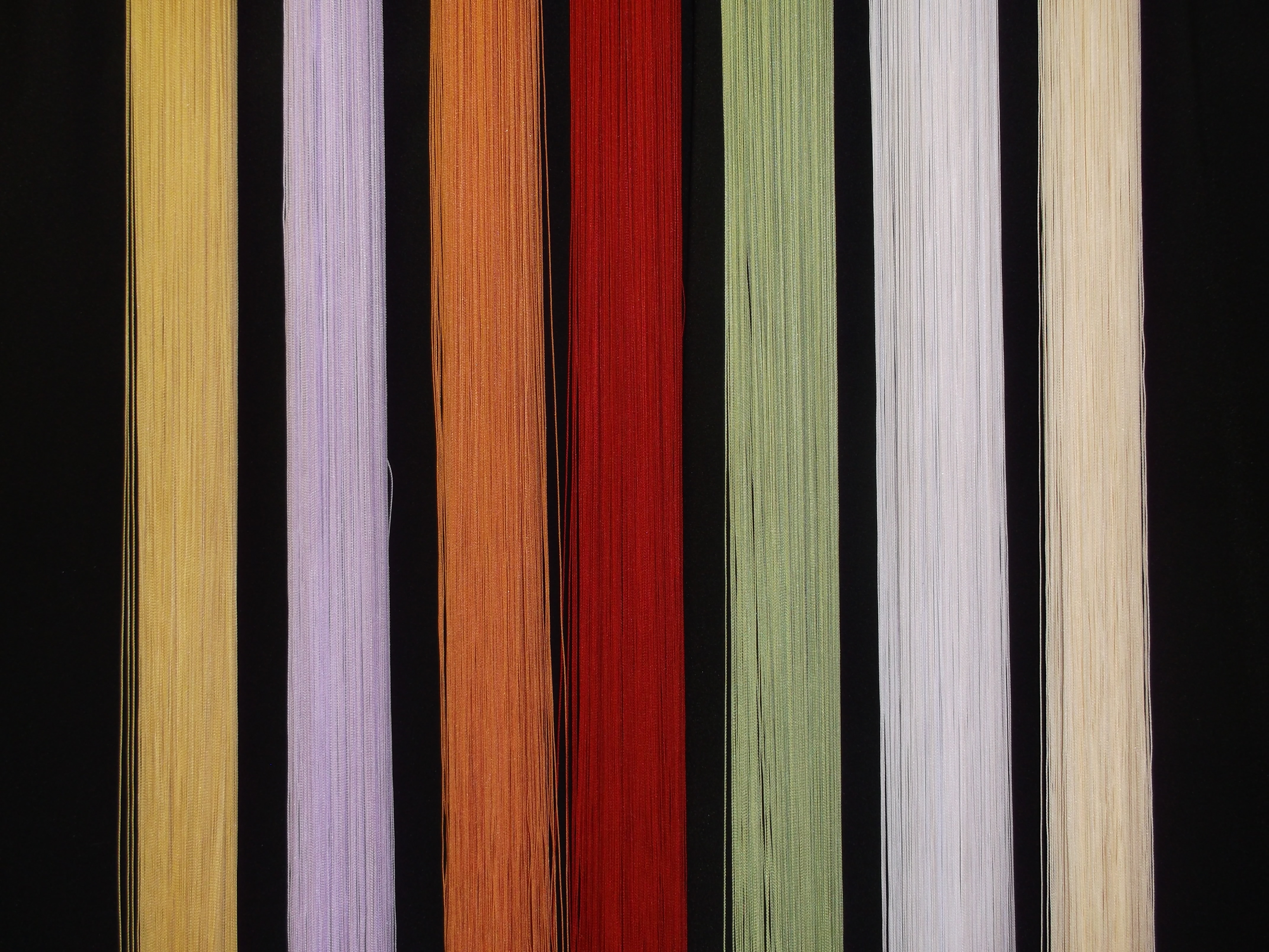 Farebné-hladké śnurkové 120,160,180,250