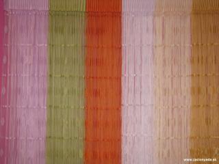 Vzorové šnúrky-farebné-Biela,zelená,oranžova,žlta